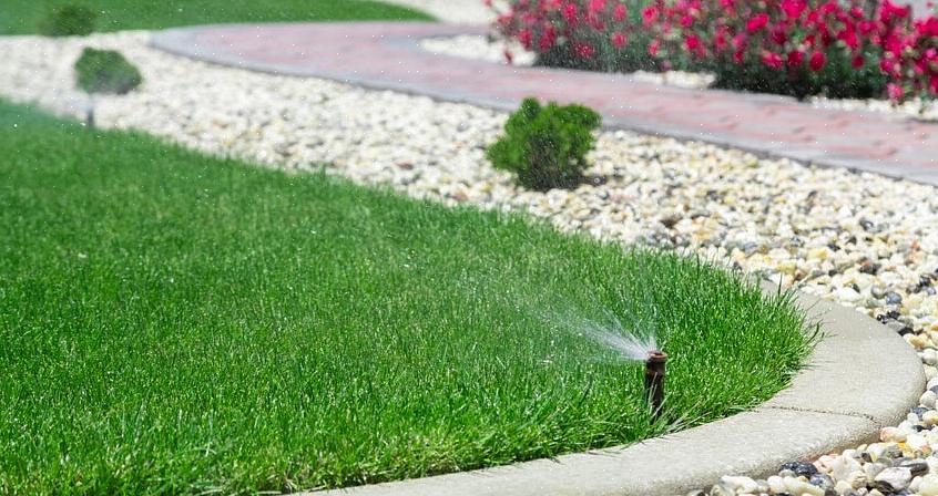 Kun sprinkleri on kauimpana sprinklerivyöhykkeen venttiileistä