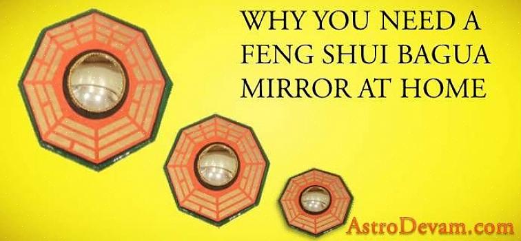 Feng shui bagua -peili ei ole sisustus feng shui -tuote