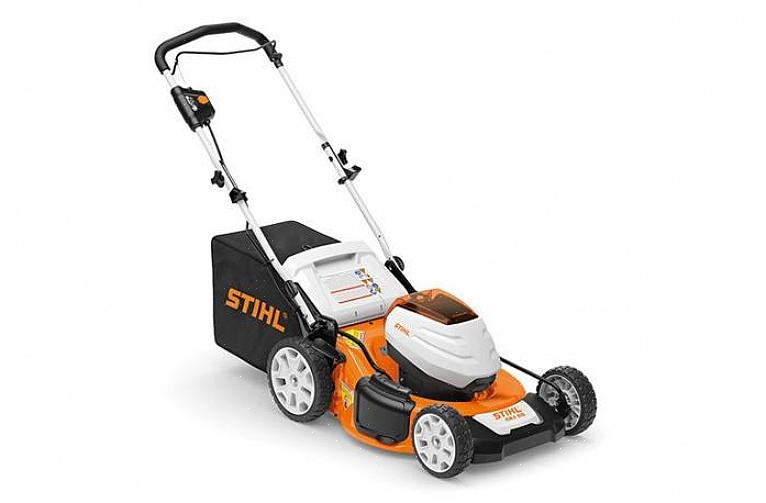 Että Stihl RMA 370 on tarkoitettu käytettäväksi pienillä tai keskisuurilla nurmikoilla