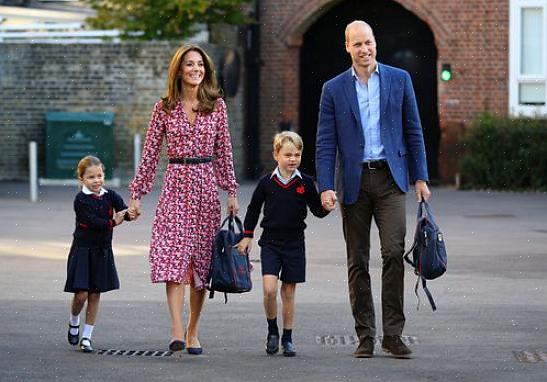 Jossa prinssi William ja Kate asuivat nuorina