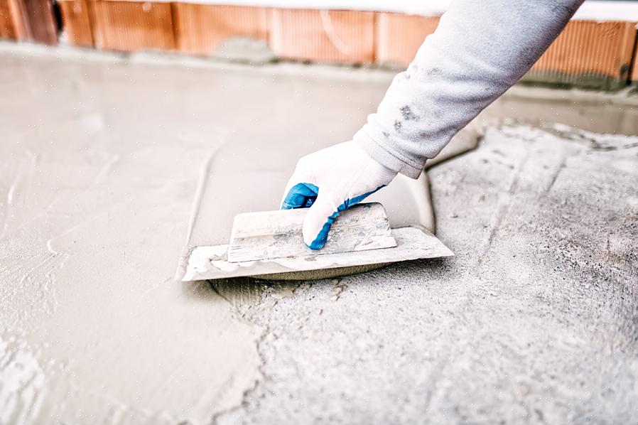 Korjauksen jälkeen koko betonipation pinta tai sen maalaaminen ovat kaksi vaihtoehtoa halkeamakorjausten